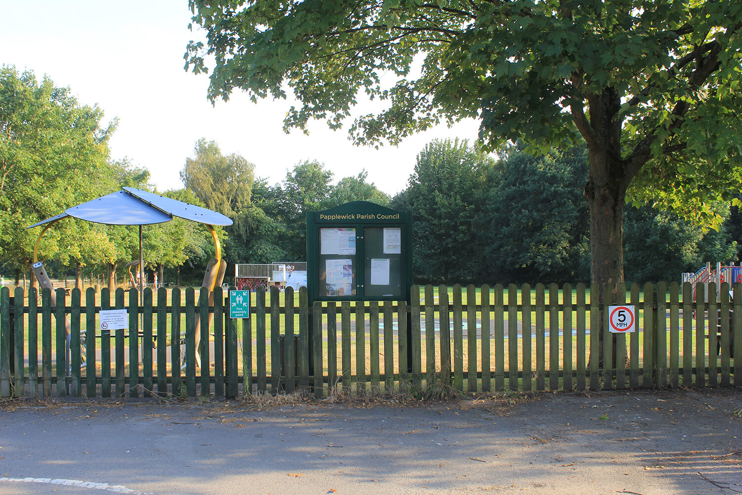 The Playing Field, behind the Village Hall